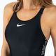 Einteiliger Damen-Badeanzug Nike Logo Tape Fastback schwarz NESSB130-001 4