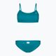Zweiteiliger Damen-Badeanzug Nike Essential Sports Bikini hellblau NESSA211-345