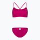 Zweiteiliger Damen-Badeanzug Nike Essential Sports Bikini rosa NESSA211