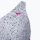 Nike Water Dots Asymmetrischer zweiteiliger Badeanzug für Kinder weiß und schwarz NESSC725-001 3