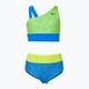 Zweiteiliger Kinder-Badeanzug Nike Water Dots Asymmetrical blau NESSC725-458