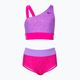Zweiteiliger Badeanzug für Kinder Nike Water Dots Asymmetrical rosa NESSC725-672