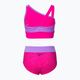 Zweiteiliger Badeanzug für Kinder Nike Water Dots Asymmetrical rosa NESSC725-672 2