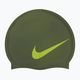 Nike Big Swoosh grün Badekappe NESS8163-391