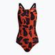 Einteiliger Damen-Badeanzug Nike Multiple Print Fastback orange NESSC050-631