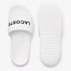 Slides Schlappen  Damen Lacoste 47CFA0032 white/black 12