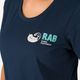 Damen Trekking-T-Shirt Rab Stance Vintage navy blau QCB-76 4