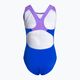Speedo Digital Placement Splashback einteiliger Badeanzug für Kinder blau und lila 8-00262514737 2