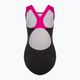 Speedo Digital Placement Splashback Kinder Badeanzug einteilig schwarz und rosa 8-00262514738 2