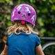 Hornit Unicorn lila/weißer Kinderfahrradhelm 13