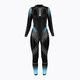 Triathlon neoprenanzug Damen HUUB Aegis X 3:3 schwarz-blau AEGX33W