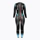 Triathlon neoprenanzug Damen HUUB Aegis X 3:3 schwarz-blau AEGX33W 2
