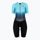 Triathlonanzug Damen HUUB Commit Long Course Suit schwarz-blau COMWLCS