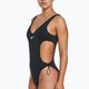 Nike Wild Damen einteiliger Badeanzug schwarz und weiß NESSD255-001 6