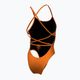 Einteiliger Damen-Badeanzug Nike Lace Up Tie Back total orange 2