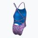 Nike Hydrastrong Lace Up Back universitätsblauer einteiliger Badeanzug für Kinder 2