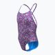 Nike Hydrastrong Lace Up Back universitätsblauer einteiliger Badeanzug für Kinder 3