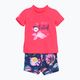 T-Shirt + Badeshorts Color Kids Set rosa CO7200895380