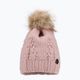Damen Wintermütze mit Schornstein Horsenjoy Mirella rosa 2120501 2