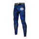 Leggings für Männer Pitbull West Coast Compr Pants Dillard blue camo