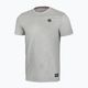 Herren-T-Shirt Pitbull West Coast T-Shirt Small Logo Denim Washed 190 grey/melange