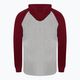 Sweatshirt für Männer Pitbull West Coast Hooded Small Logo grey/burgundy 8