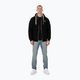 Herren Pitbull Zip Sherpa 2 Ruffin Sweatshirt mit Kapuze schwarz 2