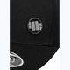 Pitbull West Coast Herren Snapback Haken & Schleife,,3D Metall Logo" schwarz 3