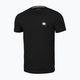 Herren-T-Shirt Pitbull West Coast Small Logo 140 GSM black