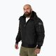 Herren Winterjacke Pitbull Beejay 2 Hooded Bomber schwarz