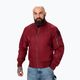 Jacke Herren Pitbull West Coast Ma 1 Logo Flight 2 burgundy