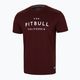 Pitbull West Coast Herren-T-Shirt Usa Cal burgunderrot 2