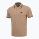 Herren Pitbull West Coast Polo Shirt Pique Stripes Regular coyote brown 4