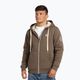 Herren Pitbull Zip Sherpa 2 Ruffin Kapuzensweatshirt braun