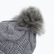 Damen Wintermütze 4F grau H4Z22-CAD010 4