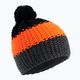 Wintermütze für Kinder 4F schwarz-orange HJZ22-JCAM006