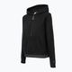Damen 4F Fleece-Sweatshirt schwarz H4Z22-PLD013 2