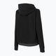 Damen 4F Fleece-Sweatshirt schwarz H4Z22-PLD013 3