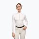 Fera Nebula Frauen Wettbewerb Langarm-Shirt weiß und gold 1.1.l