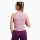 Damen-Workout-Top Gym Glamour Drawstring Pink 447 3