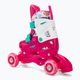 HUMBAKA Starjet LED Kinder Rollschuhe 3in1 rosa 8