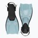 AQUASTIC Shoal Schnorchelset Maske + Schnorchel + Flossen blau 10