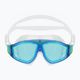 Kinderschwimmmaske AQUASTIC Mako Jr blau 2