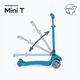 HUMBAKA Mini T Kinderroller dreirädrig blau HBK-S6T 3