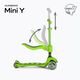Kinder-Dreirad-Roller HUMBAKA Mini Y grün HBK-S6Y 3