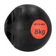 Spokey Gripi 8kg Medizinball schwarz und rot 929866