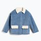 KID STORY Kinderjacke Teddy air blau cookie