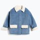 KID STORY Kinderjacke Teddy air blau cookie 3