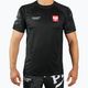 Herren GroundGame Polen Trainings-T-Shirt schwarz 21TRTSHPOLS