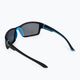 GOG Alpha Outdoor-Sonnenbrille matt schwarz / blau / smoke E206-2P 2